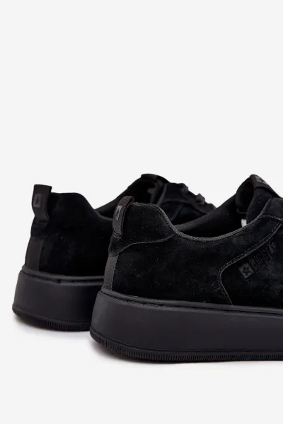BIG STAR SHOES Pánske Sneakers Na Platforme Zamszové Big Star