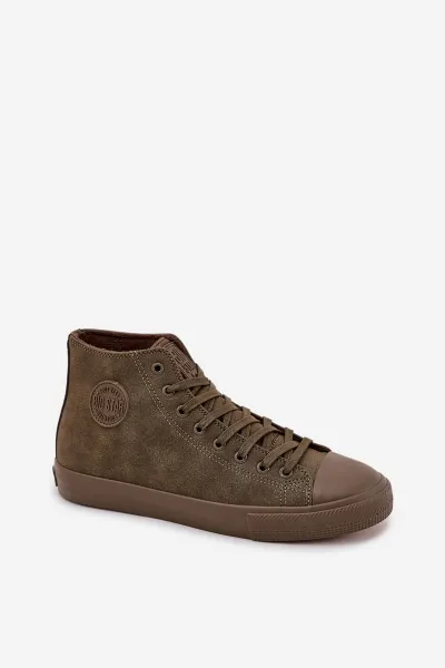 BIG STAR SHOES Pánske Zateplené Tenisky Z Eko Kože Big Star