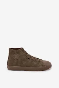 BIG STAR SHOES Pánske Zateplené Tenisky Z Eko Kože Big Star