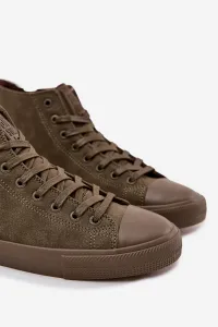 BIG STAR SHOES Pánske Zateplené Tenisky Z Eko Kože Big Star