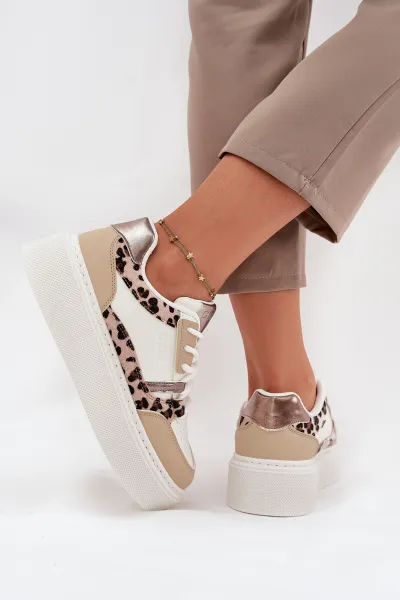 BIG STAR SHOES Dámske Tenisky Na Platforme Big Star