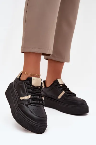 BIG STAR SHOES Dámske Sneakersy Na Platforme Big Star