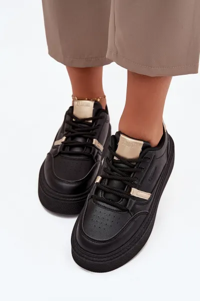 BIG STAR SHOES Dámske Sneakersy Na Platforme Big Star