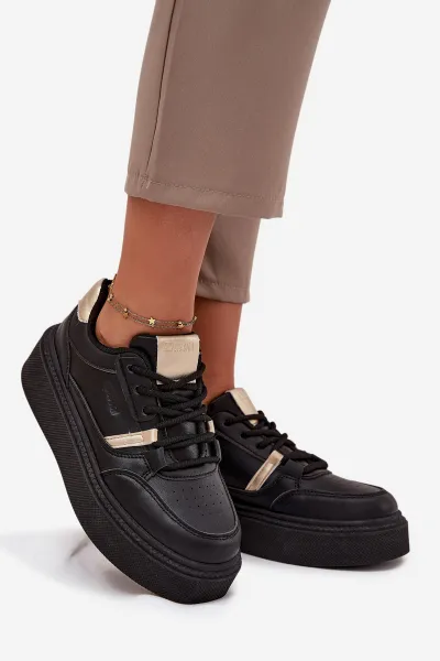 BIG STAR SHOES Dámske Sneakersy Na Platforme Big Star
