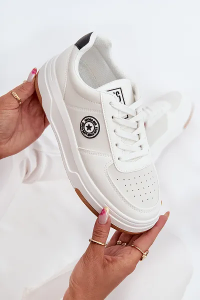 BIG STAR SHOES Dámske Tenisky Na Platforme Big Star