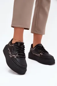BIG STAR SHOES Dámske Sneakers Na Platforme Big Star