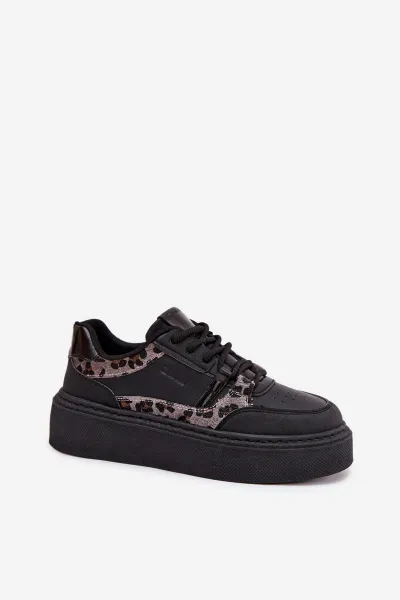 BIG STAR SHOES Dámske Sneakers Na Platforme Big Star