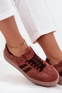 Dámske semišové tenisky na platforme Zazoo