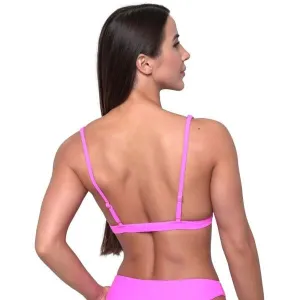 GymBeam SPORT BIKINI Dámsky vrchný diel plaviek, ružová, veľkosť