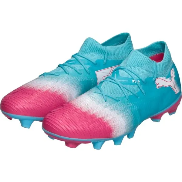 Puma FUTURE 8 MATCH RE-CHARGE FG/AG Pánske kopačky, tyrkysová, veľkosť 42