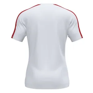 Joma ACADEMY T-SHIRT M/C Pánske športové tričko, biela, veľkosť XXS
