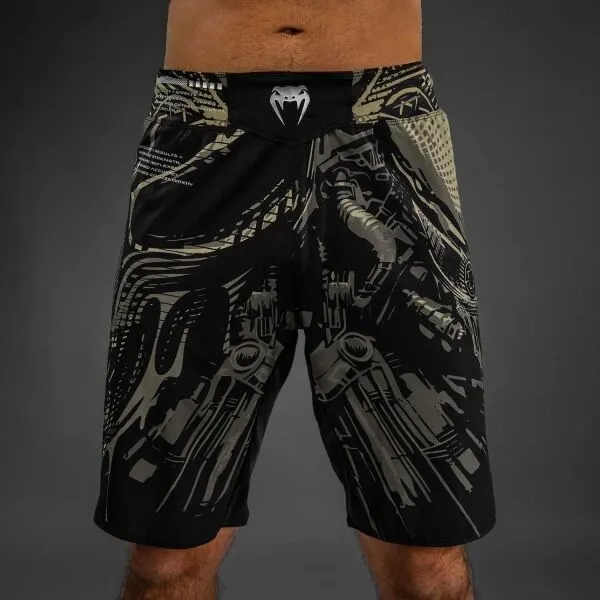 Venum SPACE INVADER FIGHT SHORTS Šortky na MMA, čierna, veľkosť