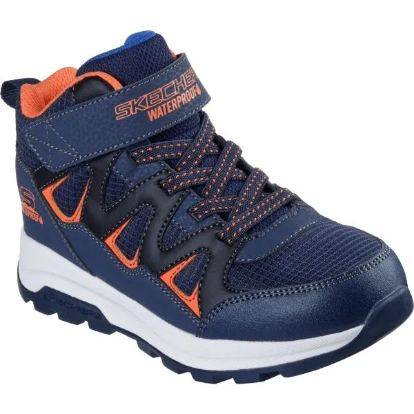 Skechers STORM BLAZER Detská outdoorová obuv, tmavo modrá, veľkosť