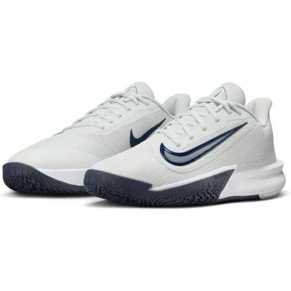 Nike PRECISION 7 Pánska sálová obuv, sivá, veľkosť 41