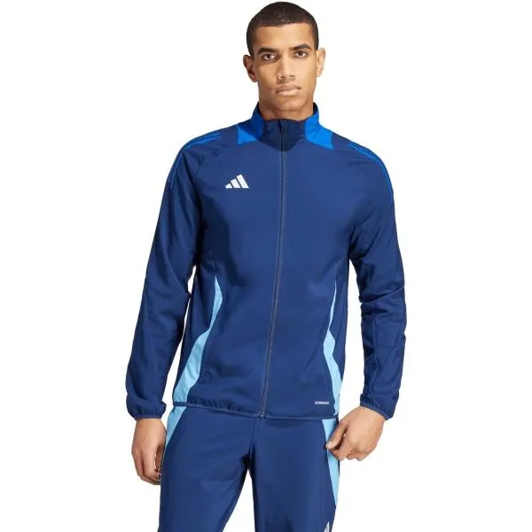 adidas TIRO24 COMPETITION PREMATCH JACKET Pánska športová bunda, modrá, veľkosť