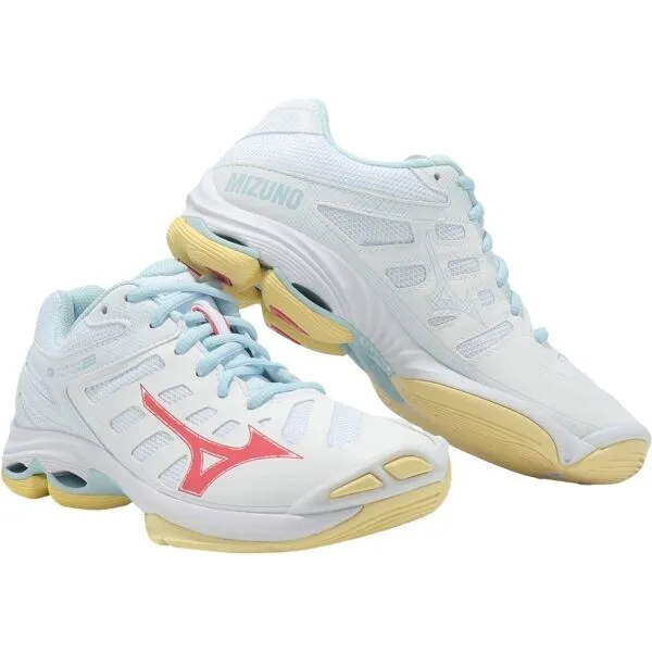 Mizuno WAVE VOLTAGE 2 Dámska volejbalová obuv, biela, veľkosť 37