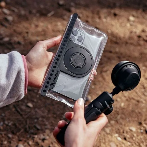FIDLOCK VACUUM UNI 6,9´´ Univerzálne puzdro na telefón, transparentná, veľkosť