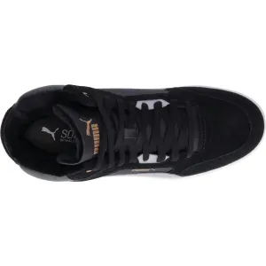Puma SHUFFLE DOWNTOWN MID WTR Pánska zateplená voľnočasová obuv, čierna, veľkosť 43