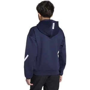adidas REAL MADRID ANTHEM JACKET Y Detská bunda, tmavo modrá, veľkosť