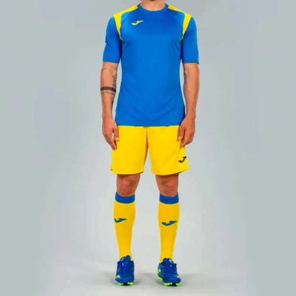 Joma SHORT NOBEL Pánske futbalové šortky, žltá, veľkosť