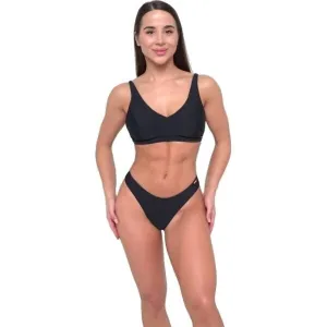 GymBeam SPORT BIKINI Dámsky vrchný diel plaviek, čierna, veľkosť