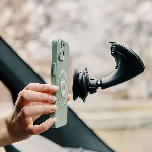 FIDLOCK VACUUM Magnetický držiak na telefón do auta, čierna, veľkosť