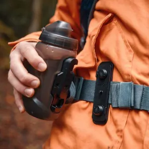 FIDLOCK TWIST TEX BASE MULTI Magneticko-mechanický držiak na fľašu, čierna, veľkosť