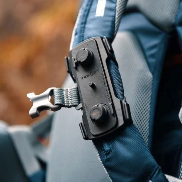 FIDLOCK TWIST TEX BASE MULTI Magneticko-mechanický držiak na fľašu, čierna, veľkosť