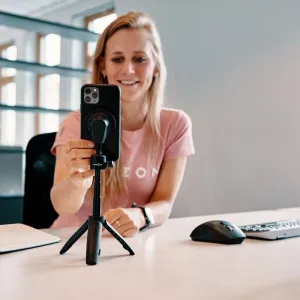 FIDLOCK VACUUM MINI TRIPOD BASE Statív a selfie tyč, čierna, veľkosť