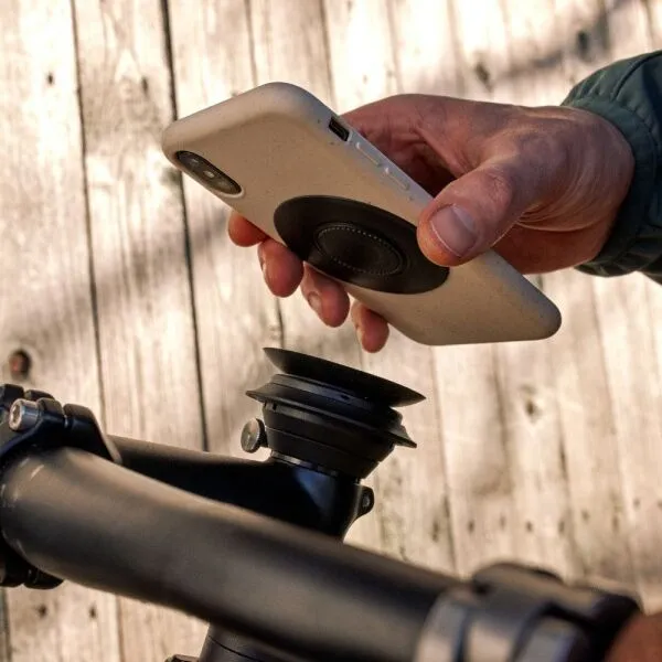 FIDLOCK VACUUM Magnetický držiak na telefón na bicykel, čierna, veľkosť