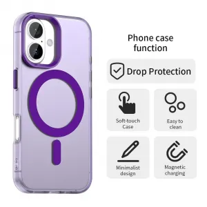 Techsuit CandyCase MagSafe, iPhone 17, fialové