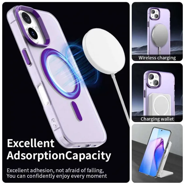 Techsuit CandyCase MagSafe, iPhone 17, fialové