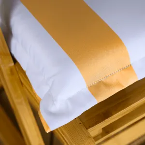 Vankúš na záhradné kreslo, biela/žltá, ALMEDE