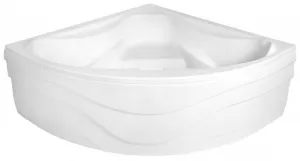 AQUALINE - DUNAJ rohová vaňa 150x150x48cm, biela G1350