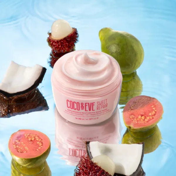 Coco & Eve Sweet Repair Repairing & Restoring Hair Mask intenzívna maska pre posilnenie a lesk vlasov 212 ml