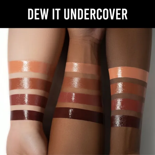 Danessa Myricks Beauty Dewy Cheek & Lip Palette multifunkčná paleta na tvár odtieň Dew It Undercover 25 g