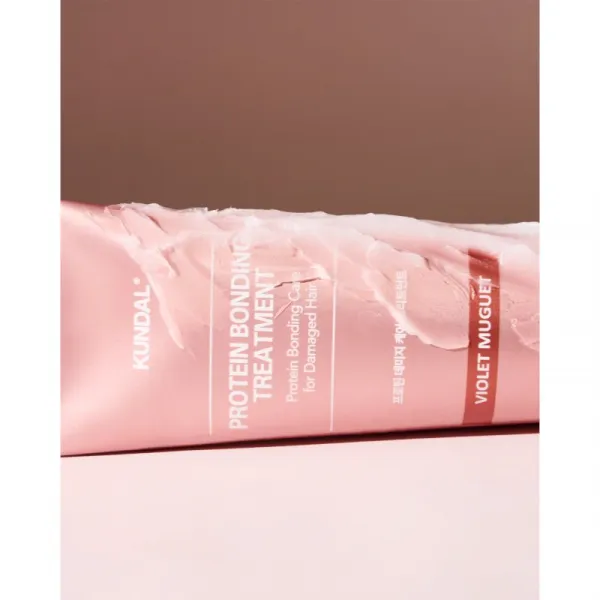 KUNDAL Protein Bonding Care No Wash Treatment bezoplachová starostlivosť pre poškodené vlasy s vôňou Violet Muguet 130 ml