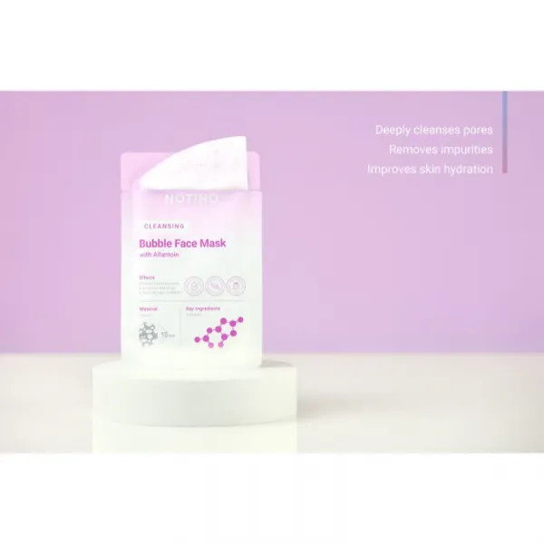 Notino Cleansing Bubble Face Mask with Allantoin čistiaca maska na tvár 20 g