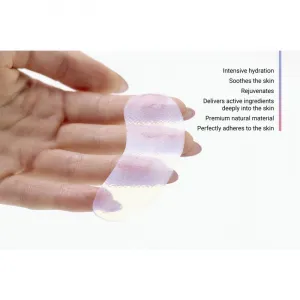 Notino Anti-Aging Bio-Cellulose Eye Patches Set with Coenzyme Q10 and Retinyl Palmitate očná protivrásková maska na očné okolie