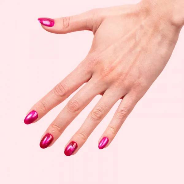 Semilac UV Hybrid Silk Effect gélový lak na nechty s použitím UV/LED lampy odtieň 468 Pink Cosy Essential 7 ml