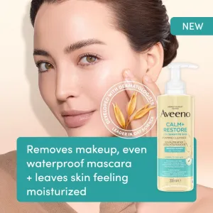 Aveeno Calm + Restore čistiaca pena na tvár 200 ml