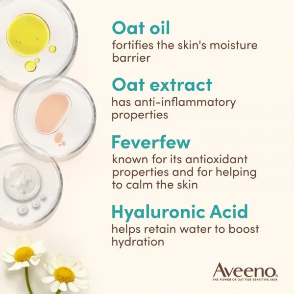 Aveeno Calm + Restore čistiaca pena na tvár 200 ml