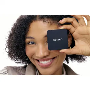 Notino Mirrors Magnifying Compact Mirror kozmetické zrkadielko Black 1 ks