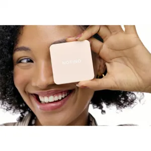 Notino Mirrors Magnifying Compact Mirror kozmetické zrkadielko Beige 1 ks