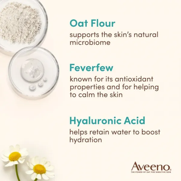 Aveeno Calm + Restore hydratačné pleťové mlieko SPF 50 50 ml