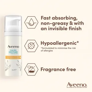 Aveeno Calm + Restore hydratačné pleťové mlieko SPF 50 50 ml