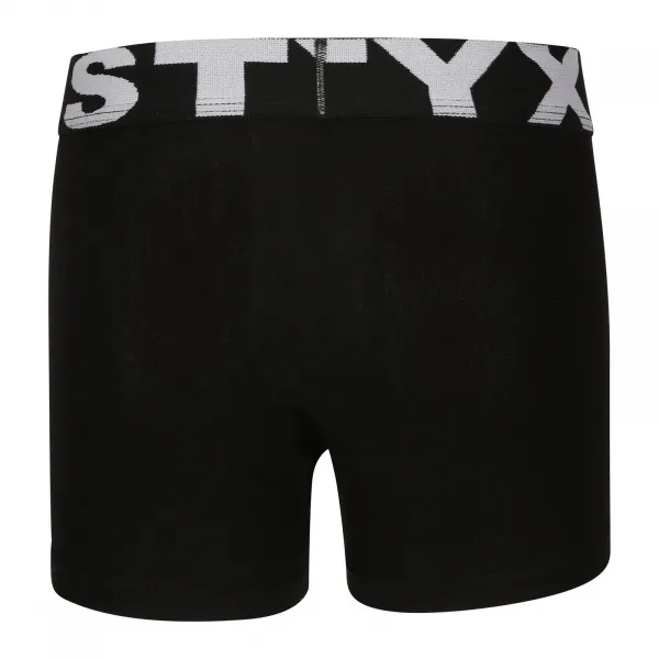 Detské boxerky Styx športová guma čierne (GJ960) 4-5 let, trenky