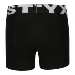 Detské boxerky Styx športová guma čierne (GJ960) 4-5 let, trenky