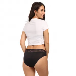 2PACK Menštruačné nohavičky Dorina Eco Moon Lace Hipster (DOR004) S