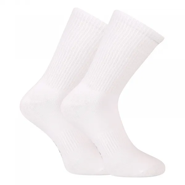 3PACK ponožky Benysøn vysoké bielé (B-6202) S